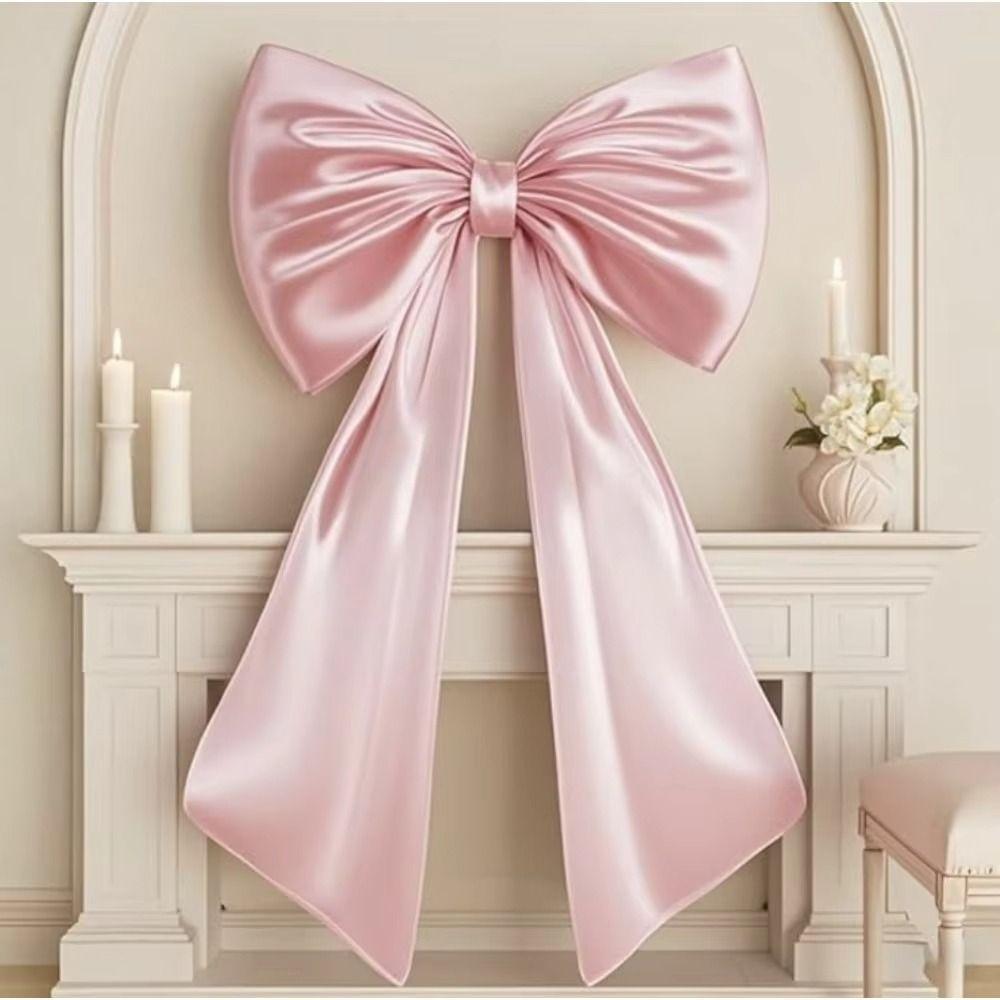 Hanging Ornaments Large Bow Decor Wall Pendant Giant Ribbon Tie Themed Party