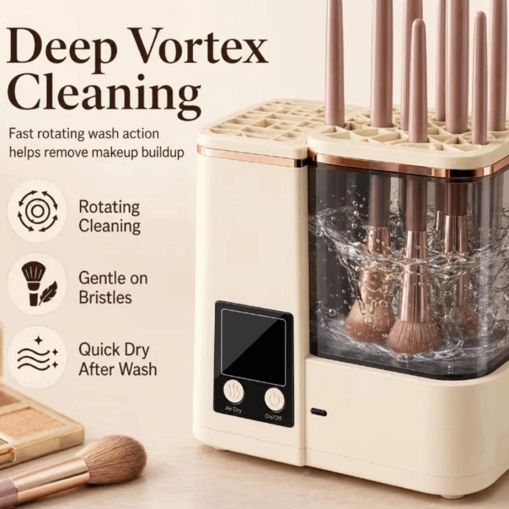 Electric Makeup Brush Cleaning Machine Portable Cosmetic Brushes Cleaner  Beauty Brushes
