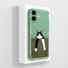 Cute Panda Case For iPhone 16 /16Plus/16Pro/16ProMax iPhone16+ Back Cover Sof Liquid Silicone Full Protection Bumper Funda Coque