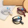 Men Women Folding Small Reading Glasses Fashion Mini Design Far-sighted Eyewear with Original Box Portable Ultralight Eyeglasses