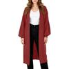 Fashionable Women's Long Knitted Sweater Cross-border  Winter Knitted Jacket