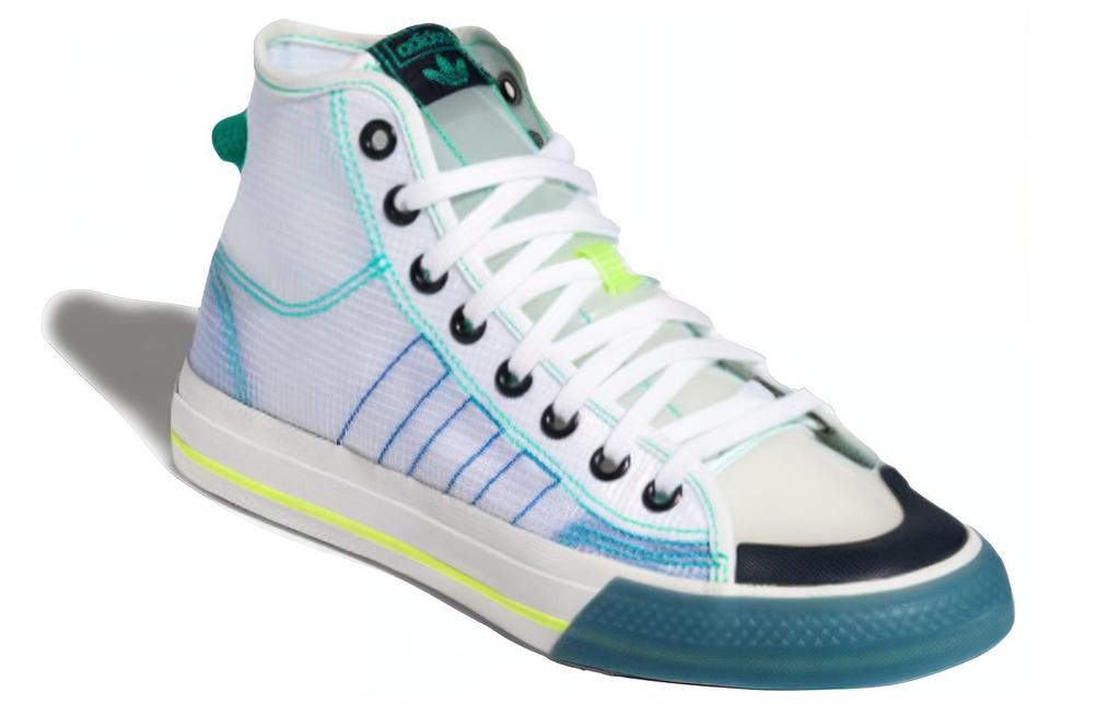 Adidas Nizza High Rf 'White Lush Blue' FY3093