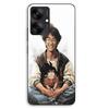 Phone Case - MANIACASE - Xiaomi Redmi 13C 5G - TPU Silicone - Akira Toriyama Goku Child Pattern - Black