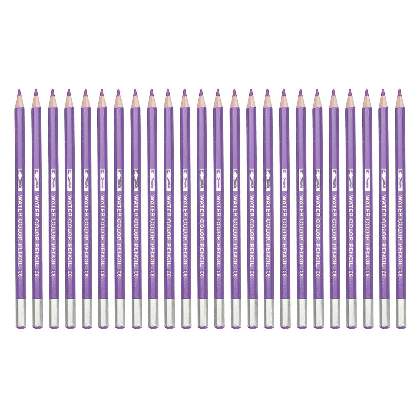 

PATIKIL Colored 24 Pencils for and Light Purple Water-Soluble Pencils, Water-Soluble Blending, Coloring, Sketching, Painting,