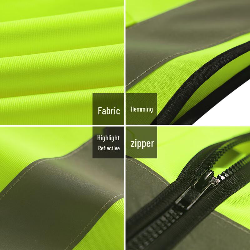 High-Visibility Reflective Safety Vest