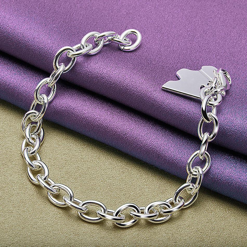 CHSHINE 925 Sterling Silver Cute Dog Pendant Bracelet For Women Lady Wedding Party Fashion Charm Jewelry