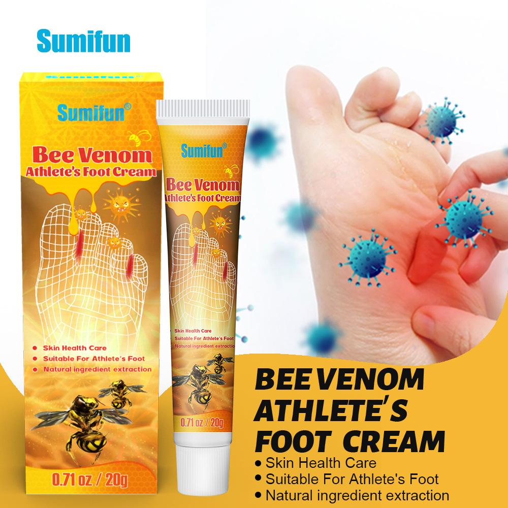 Sumifun Toe Fungus Cream Athlete's Foot Spray Foot Odor Relief Deodorizing Health Ointment 30g