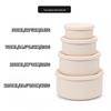Wutuo Round Microwave Bento & Noodle Bowl 4-Piece Set