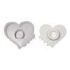 Multipurpose Sturdy Silicone Multiple Candle Holder Mould Set Portable for Resin Plaster Craft Supplies Assorted Sizes