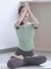 Women's Yoga Suit Set: 2026 High-End Tummy Concealing Pilates & Fitness Short Sleeve Top