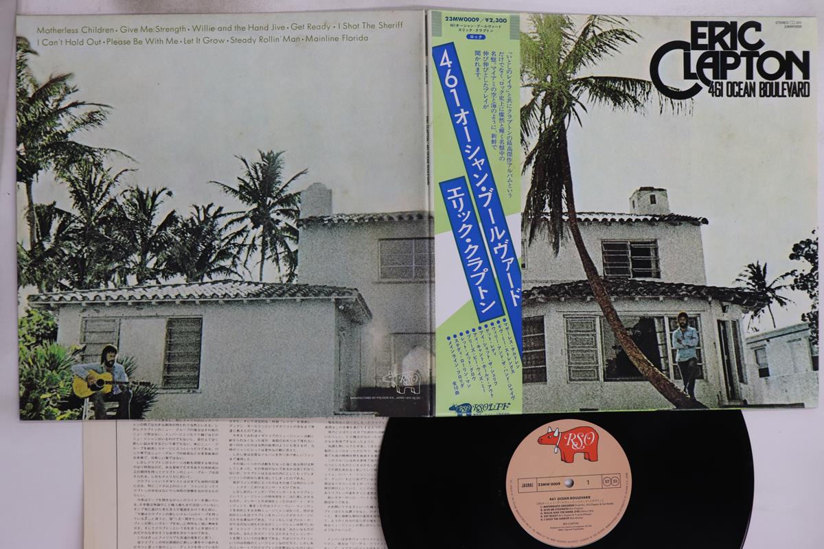 

LP Record ERIC CLAPTON - 461 Ocean Boulevard 23MW0009 RSO 1981 Japan Obi Rock Used