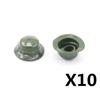 US Soviet British Soldier Figures Helmet M1ssh40 M3 Beret Military Accessories Building Blocks Toys For Children J004