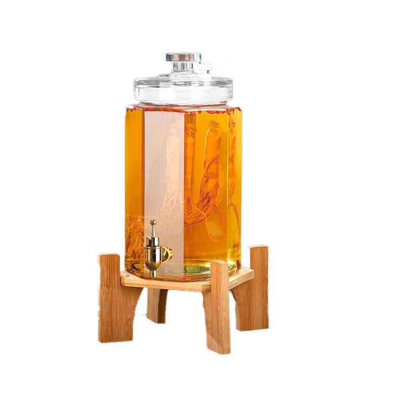 Transparent Glass Infusion Bottle