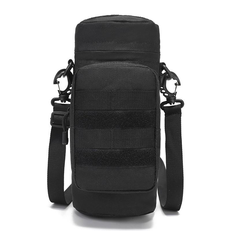 Multi-Functional Water Bottle Pouch Fishing Hiking Cycling Outdoor Sports Waist Bag Oxford Fabric