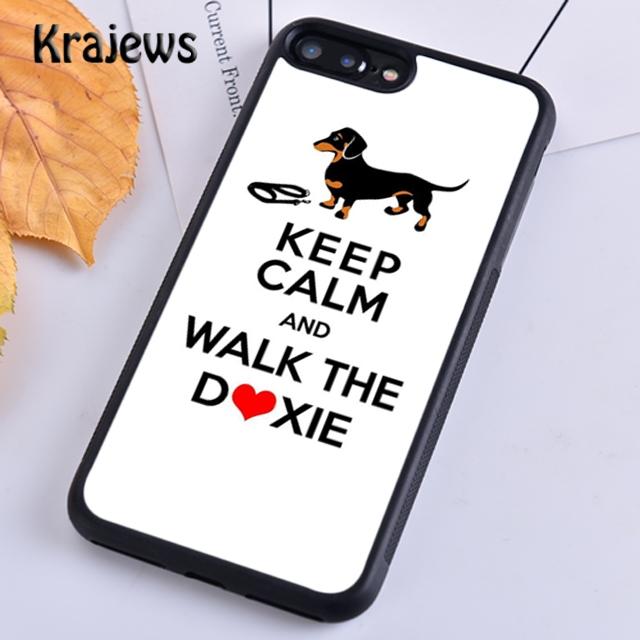 

Krajews Dachshund Teckel Dackel Dog Phone Case Cover For iPhone 17 Air 16 15 14 plus 11 12 13 pro max Plus coque Fundas iPhone 13