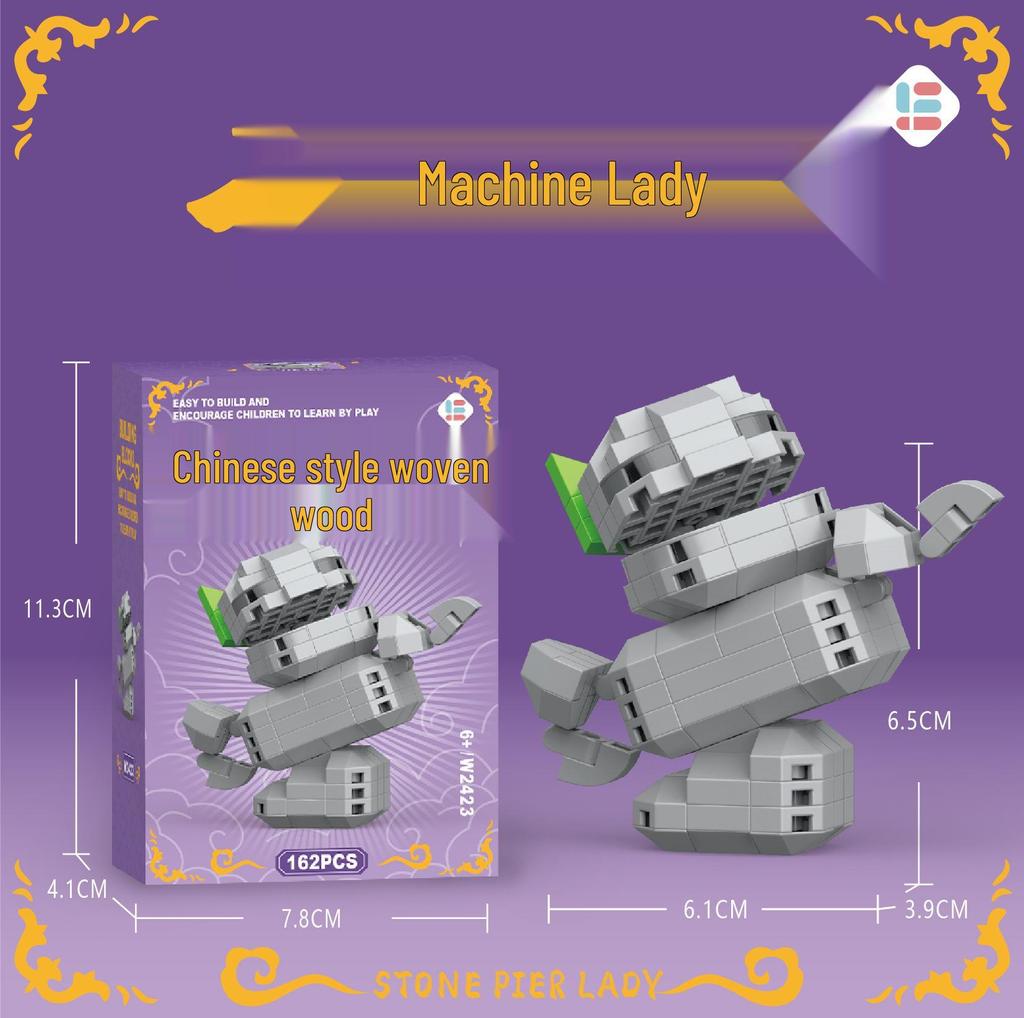 Nezha Ao Bing Kompatybilne Kreskówkowe Klocki Budowlane i Ozdoby