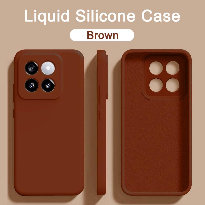 For Poco F6 F5 M6 X6 Pro Phone Case Square Liquid Silicone Cases For Poco X5 F1 F2 M3 M4 X4 X3 F3 F4 GT F6 Pro Shockproof Cover