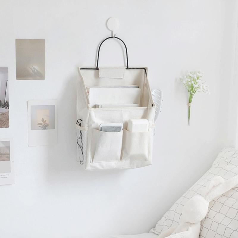 Wall Hanging Storage Bag Waterproof Over The Door Closet Organizer Hanging Pocket Organizer Box Containers for Bedroom