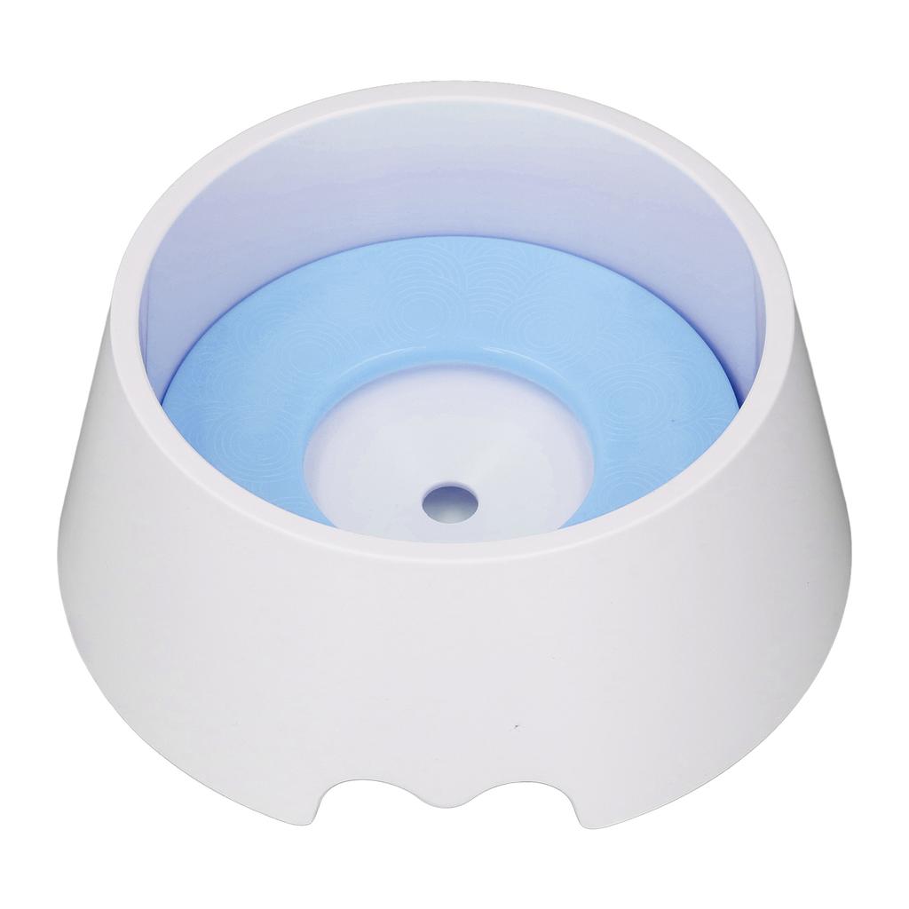 Haustier Langsamer Wasserspender Spritzwassergeschützt Rutschfest Erhöhter Wasserspender Hundenapf für langsames Trinken für