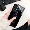 Phone Case  Glass TPU PhoneCase for Samsung Galaxy S26 S25 S24 S23 S22 S21 FE Ultra Plus Dropresistant Cosmic Planets
