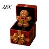 Unique Christmas Gift for Adults Magic Pop-Up Box, Cute Reindeer Santa Claus Gingerbread Prank Funny Birthday Men Women Reusable Spring-Loaded