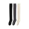 Knee Socks Autumn And Winter Thickened Pressure Socks Thin Japanese Jk Socks Solid Color Versatile Double Needle Long Thigh Socks Women