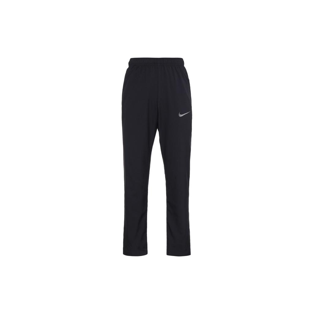 Nike Solid Color Logo Straight-Leg Casual Pants Men Bottoms Black AJ4464-010