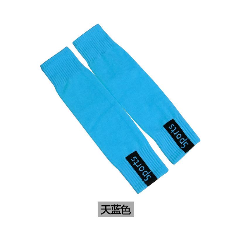 

Football Socks Men S Long Tube Sports Knee Pads Anti-Friction Shin Socks Calf Socks Player Version Socks One size небесно-голубой