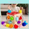 Holzform-Zuordnungs-Puzzle-Spielzeug für Kinder, pädagogisch, Spielzimmer, Lernen