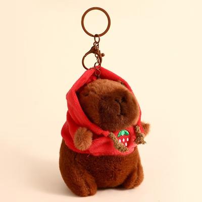 Carinissimo ciondolo a forma di capibara, peluche, bambola, borsa, ornamenti appesi, portachiavi a forma di kapila, bambola, ciondolo per auto, ornamenti per bambole da tavolo