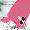 Magnetic Attraction Frosted iPhone 17 Case, Compatible with iPhone 13, 14, 15, 16, 17 Models