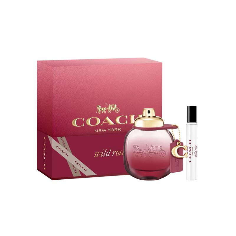 COACH Wild Rose Perfume Gift Set Fruity Floral Fragrance EDP 50ml+7.5ml коричневый