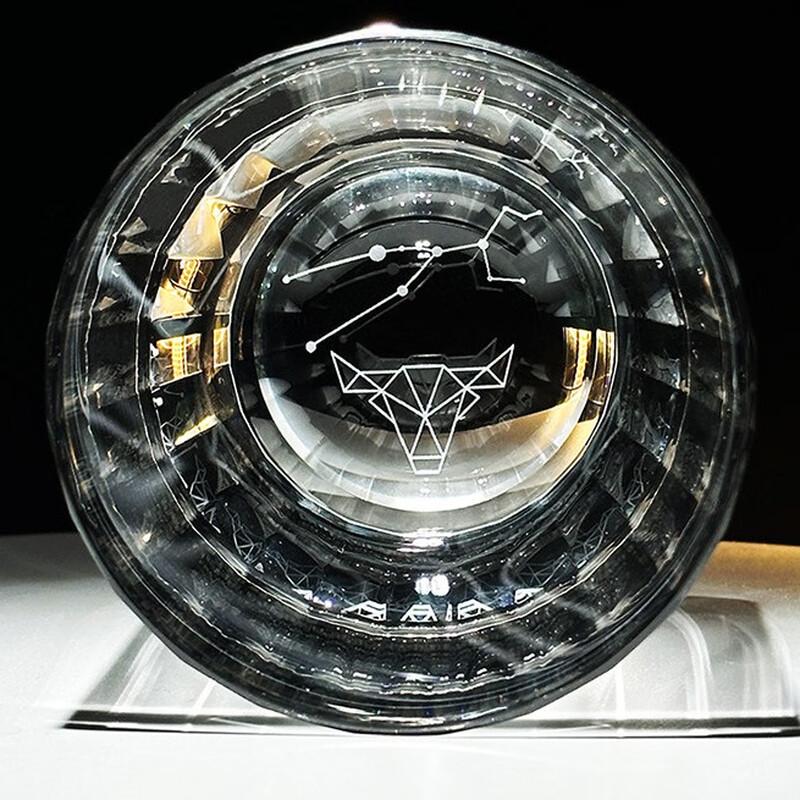 Handon Twelve Constellation Crystal Whisky Glass