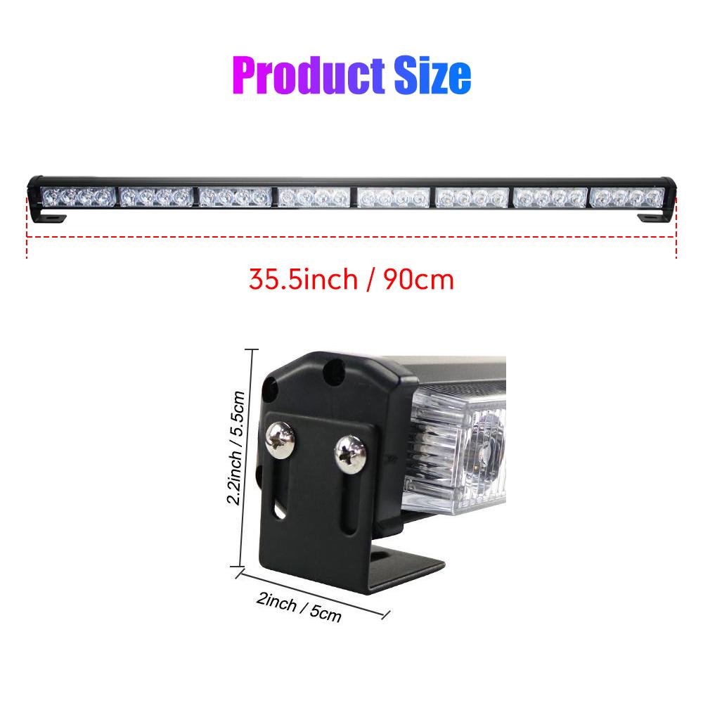High Power LED strobe light car warning flashlight led light bar high quality LED Light KF-L3033