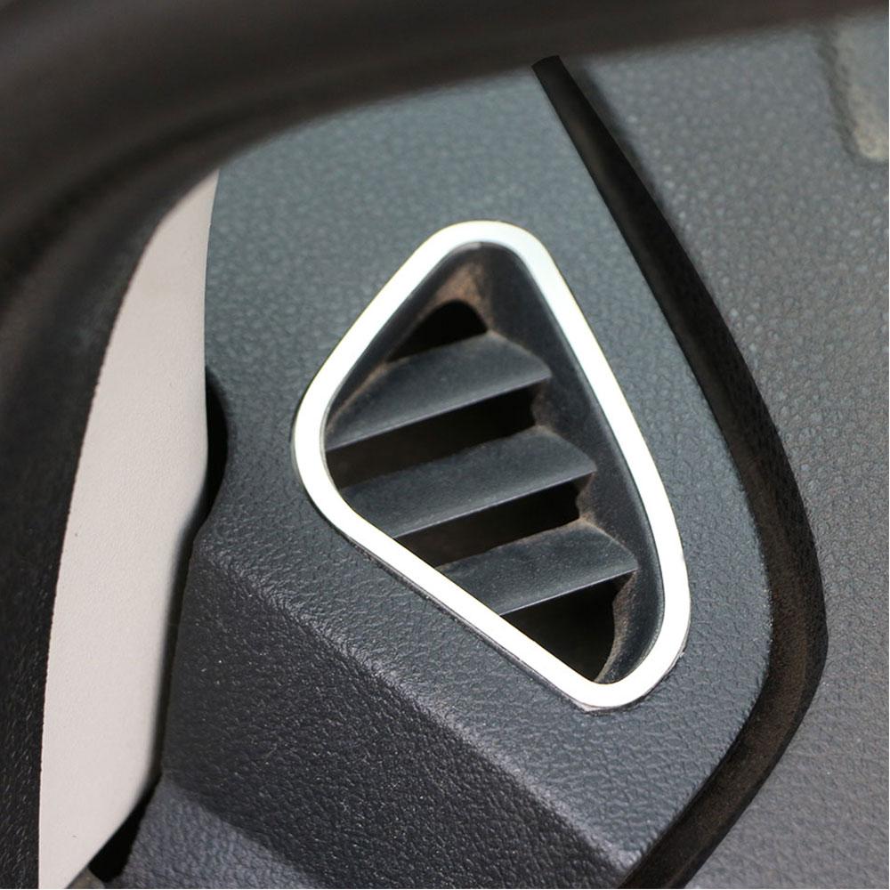 Stainless Steel Air Conditioning Vent Trim Cover for Ford Focus 2 MK2 2005 - 2011 Ac Outlet Sticker Car Styling Accessories