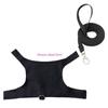 Lizards Harness Leash Set Adjust Size Cloth Reptiles Traction Lizards Traction Rope Harness with Letter Print Decoratives HX6C