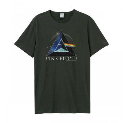 Amplified Unisex Adult Pyramid Keleidoscope Pink Floyd T-Shirt