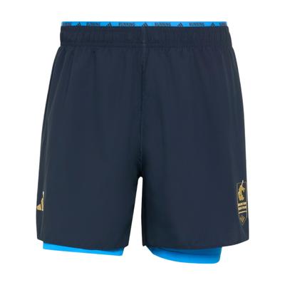 Climacool Boston Marathon Two-In-One Tear-Resistant Sweat-Wicking Running Shorts Men Shorts KE8460