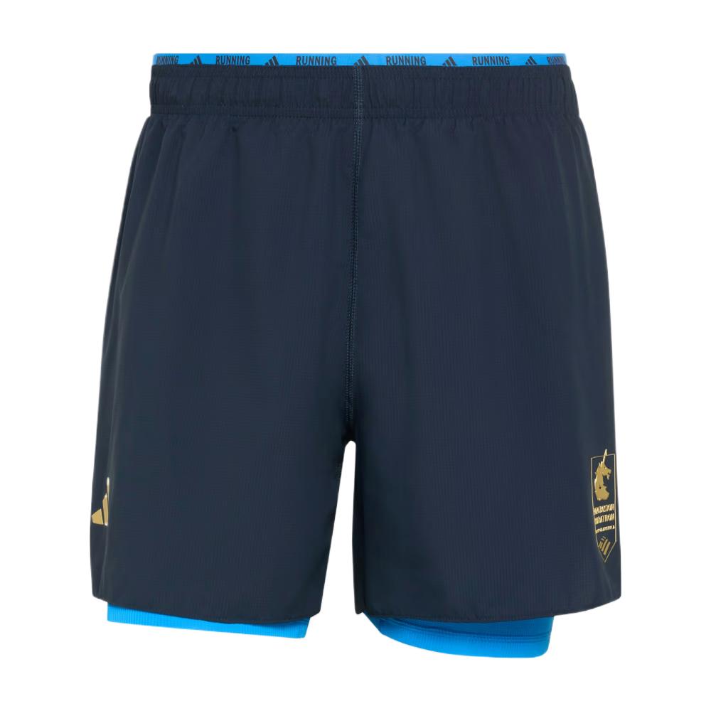 

Adidas Climacool Boston Marathon Two-In-One Tear-Resistant Sweat-Wicking Running Shorts Men shorts KE8460 3XL