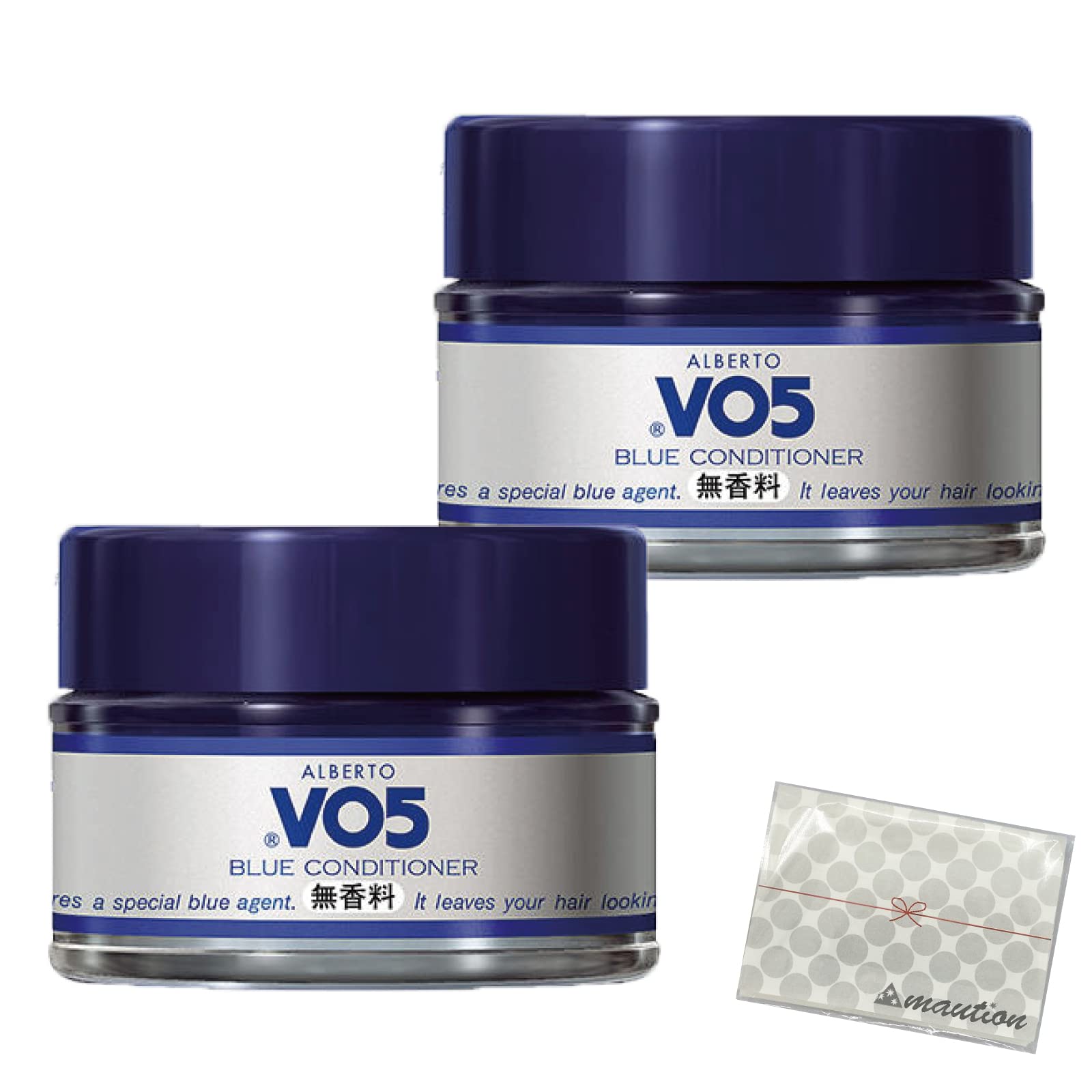 [Set of 2] Sunstar Albert VO5 Consort Blue Conditioner, Unscented, 85g + Bonus Item