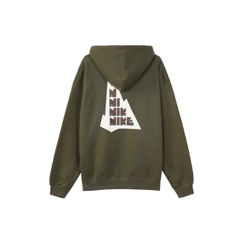 nike swoosh khaki sweatshirt