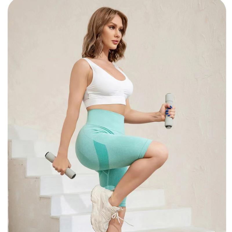 Fashion Slim Fit Solide Sport Yoga Hosen Frauen Hohe Taille Lässig Push Up Yoga Shorts Frauen Hohe Elastische Fitness Running Yoga kurze Hosen 24414
