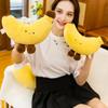 Banana Doll Soft Plush Toy High Elastic Skin-Friendly Cute Cuddle Pillow Cushion Nap Pillow Gift for