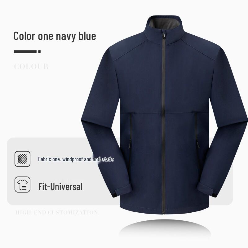 Customized Company Outdoor Jackets with Logo for Autumn/Winter Employee Workwear