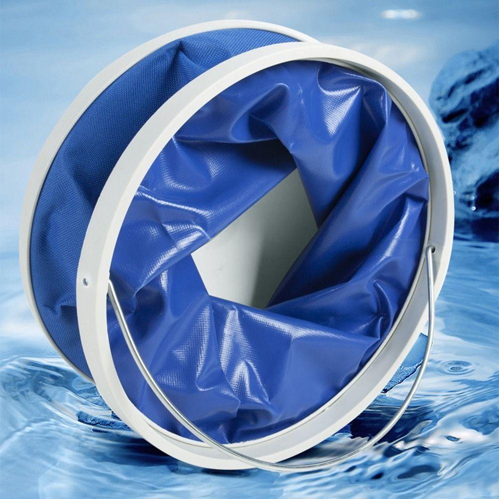 Oxford Cloth Folding Water Bucket Space Saving Car Washing Buckets Car Folding Bucket  for Outdoor