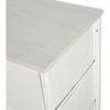 Chest of Drawers - AKTIVE - 100x30x100 Cm - White - 9 Drawers - Metal