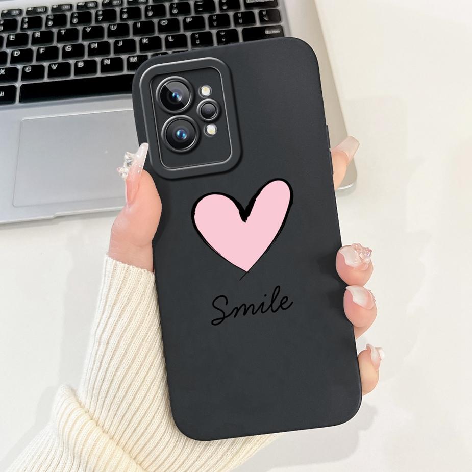 For Realme GT2 Pro Case RMX3301 Cute Fashion Cartoon Cover Shockproof Phone Case For Realme GT 2 Pro RealmeGT2 RMX3310 Soft Bags