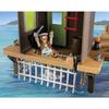 Playmobil 71792 port de pirates avec repaire, prisons et canon, 165 pièces, les pirates, dès 4 ans