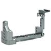 Metal Microphone Stand L Quick Release Plate Vertical Shooting Handle for Canon M6 Mark IIgray