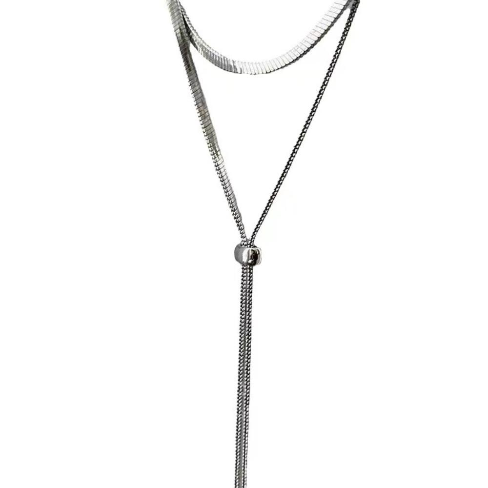 Sweet Butterfly Necklace Flower Women's Choker Temperament Y2K Tassel Necklace  Gifts